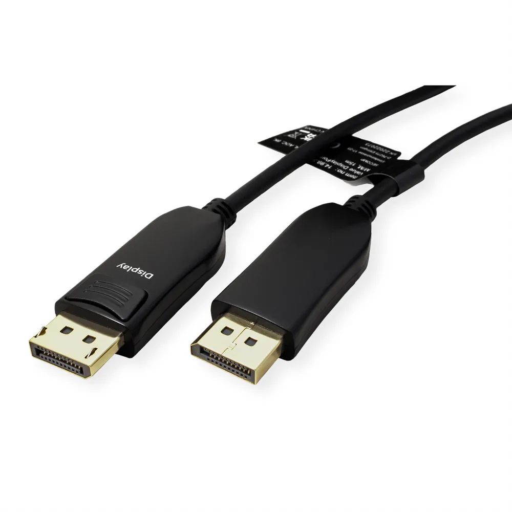 VALUE DisplayPort v1.4 Kabel (AOC), ST/ST, 50 m