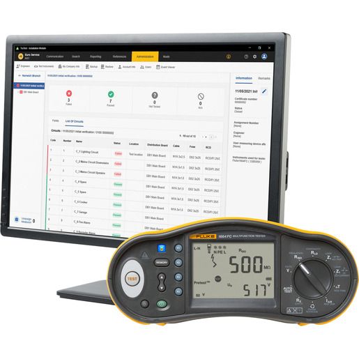 Fluke MULTI.INST.TESTER TRUTEST KIT / FLUKE 1664FC DE FTT KIT 5312143
