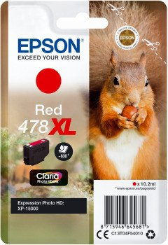 Epson Tinte 478XL Single, red, Squirrel