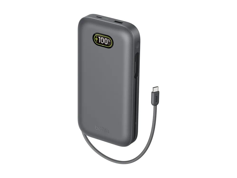 Belkin UltraCharge Pro - Powerbank - 27000 mAh - 140 Watt - Fast Charge, QC - 2 Ausgabeanschlussstellen (USB, USB-C)