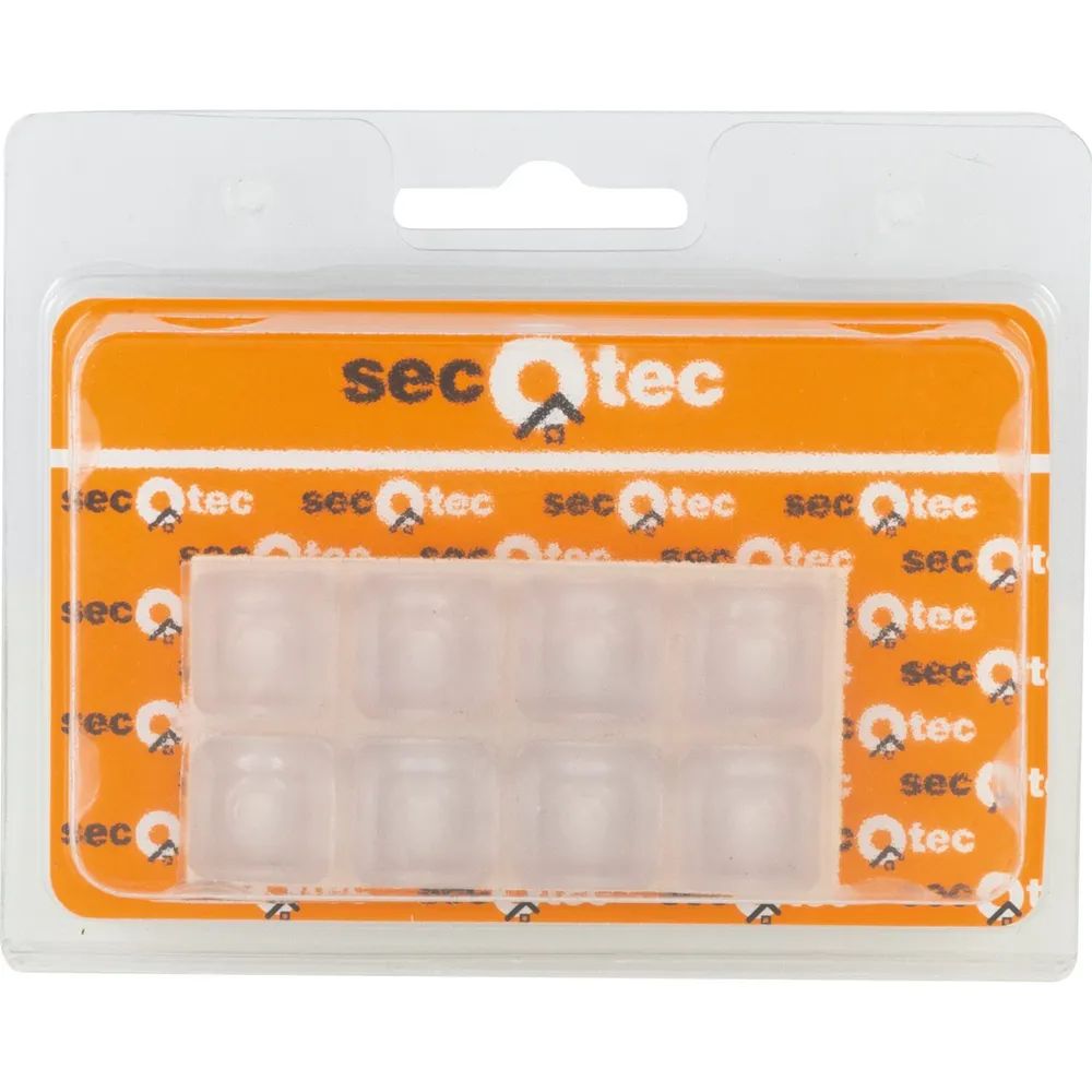 Schachermayer VVP SECOTEC Prellpuffer selbstklebend transparent SB-8 BL4
