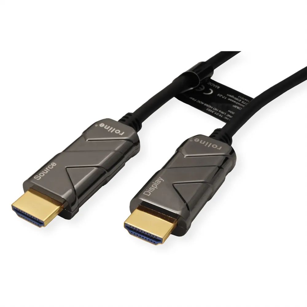 ROLINE Ultra HDMI Aktiv Optisches 8K Kabel, 15 m