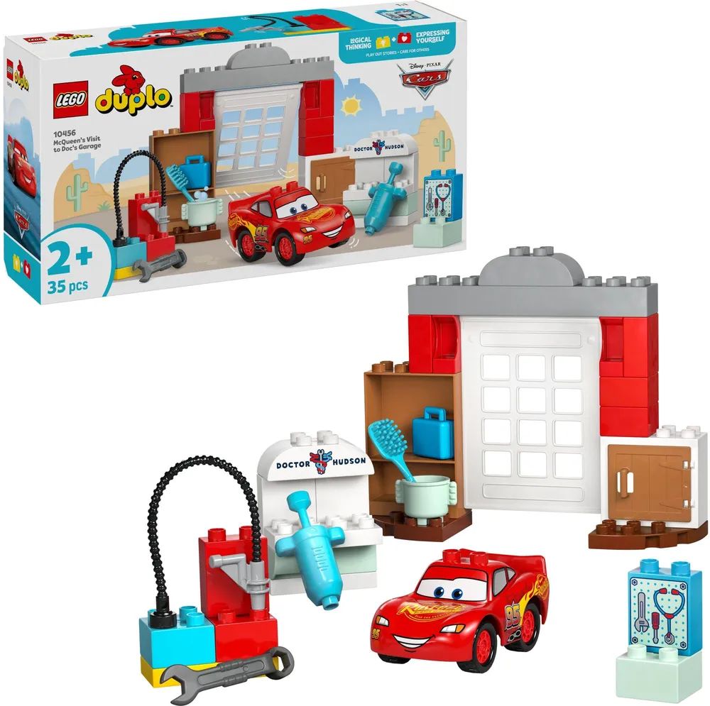 LEGO Duplo McQueens Besuch in Docs Werkstatt 10456