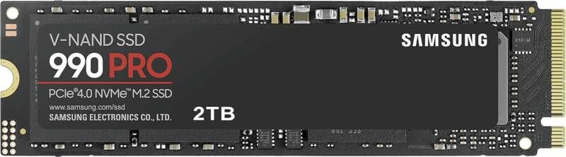 Samsung 990 PRO MZ-V9P2T0BW - SSD - verschlüsselt - 2 TB - intern - M.2 2280 - PCIe 4.0 x4 (NVMe)