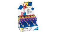 WEDO 73 30 - Gerader Schnitt - Set - Mehrfarben - Edelstahl - Gerader Griff - Gerundete Spitzen