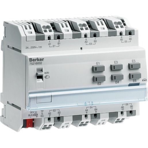 Berker KNX BINÄREINGANG 6F.MULTI- SPA / BERKER 75216002