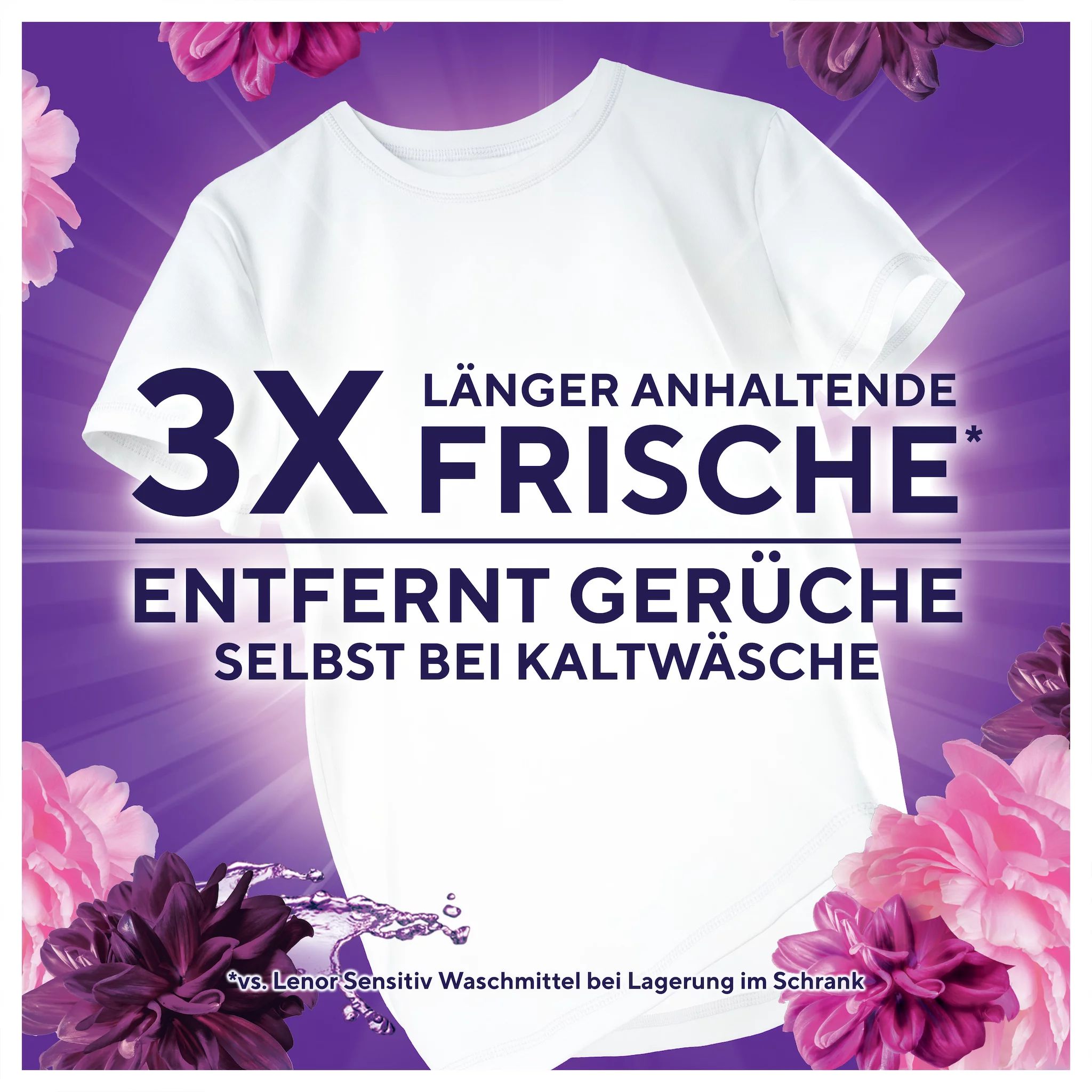 Lenor WM Flüssig Amethyst & Blütentraum 0,765l - 17WL