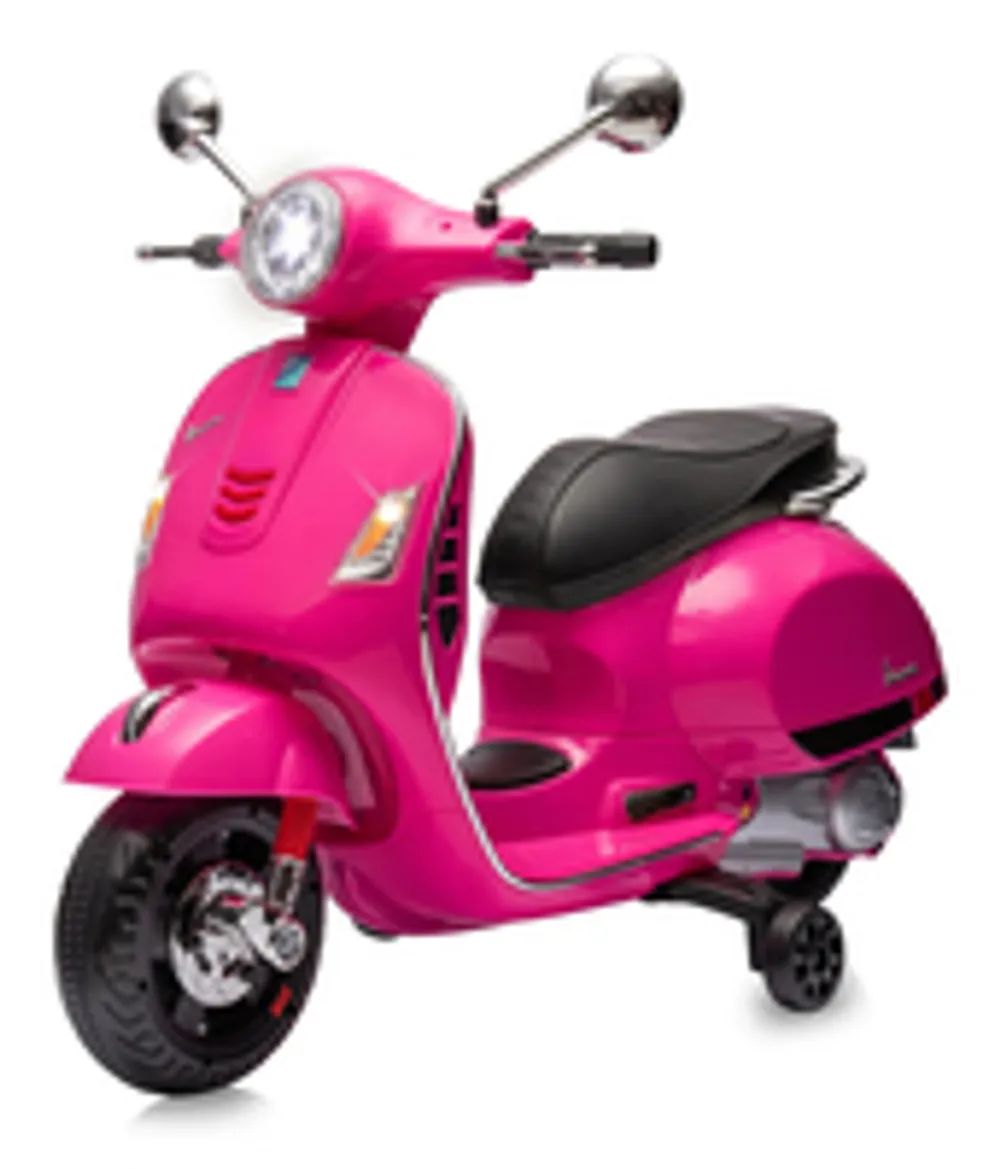 JAMARA Ride-on Vespa GTS 125 pink Li-Power 12.6