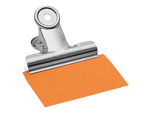 WEDO Federclips - 75 mm - vernickeltes Metall