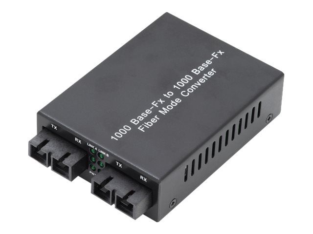 DIGITUS Gigabit Multimode/Singlemode Medienkonverter SC/SC