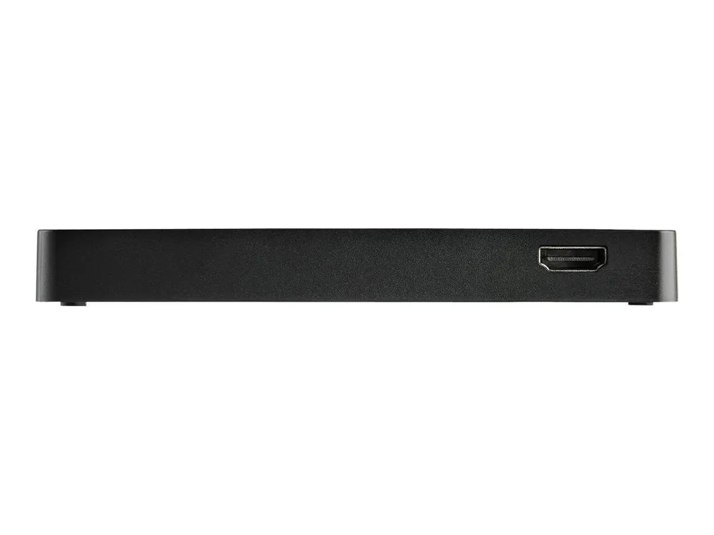 StarTech.com 2 Port USB C KVM Switch, 4K 60Hz HDMI, Compact Dual Port UHD USB Type C Desktop Mini KVM Switch with USB C Cables, Bus Powered, MacBook iPad Pro ThinkPad IdeaPad EliteBook