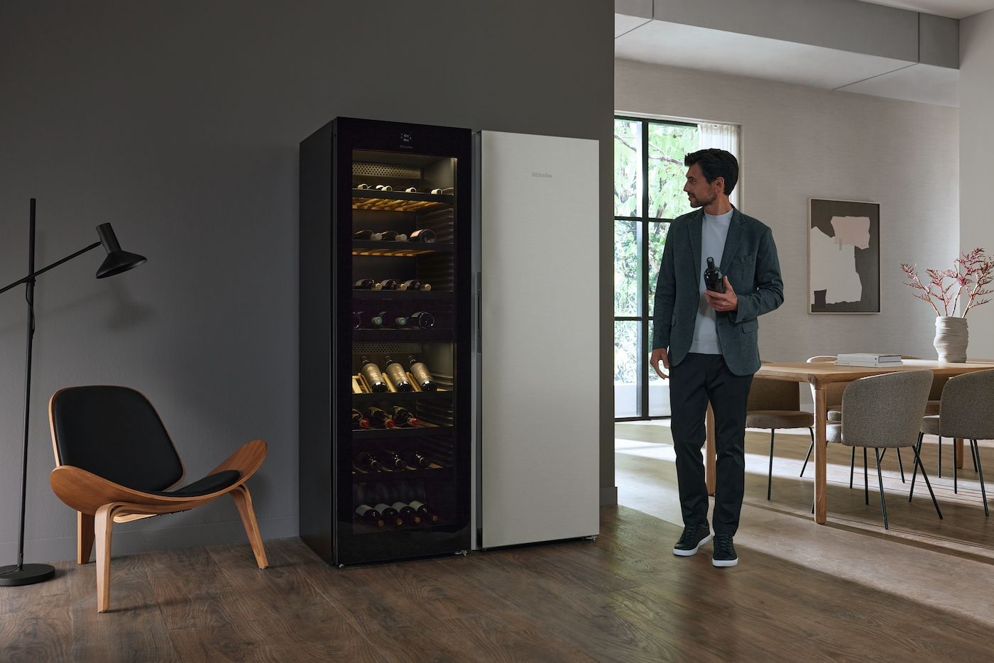 Miele KWTS 4785 F obsw Stand-Weintemperierschrank