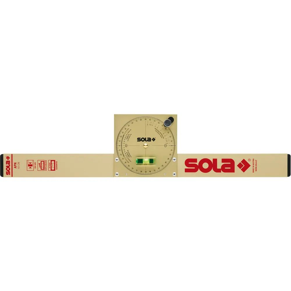 SOLA Neigungs-Wasserwaage ohne Magnet Länge 600 mm