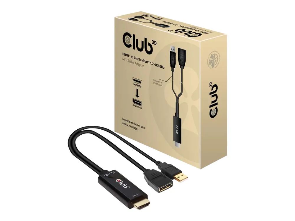 Club 3D Videoadapter - HDMI männlich zu DisplayPort weiblich