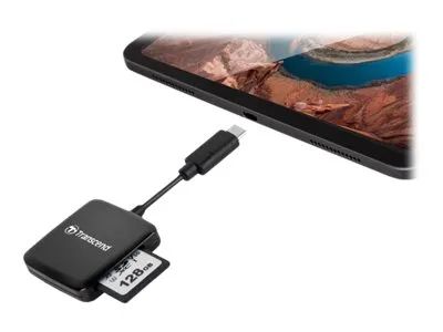 Transcend RDC3 - Kartenleser (microSD, microSDHC UHS-I, microSDXC UHS-I, SD, SDHC UHS-I, SDXC UHS-I)