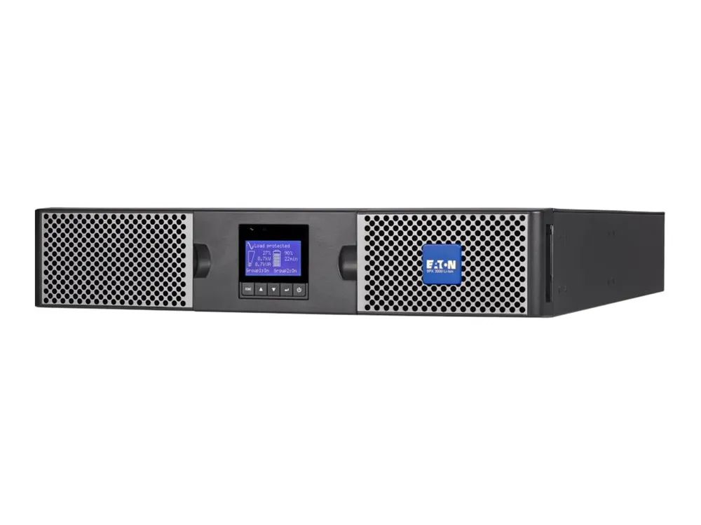 Eaton 9PX 3000i RT2U - USV (in Rack montierbar/extern) - Wechselstrom 200/208/220/230/240 V - 3000 Watt - 3000 VA - 1-phasig - RS-232, USB - Ausgangsanschlüsse: 10 - PFC - 2U - 48.3 cm (19")