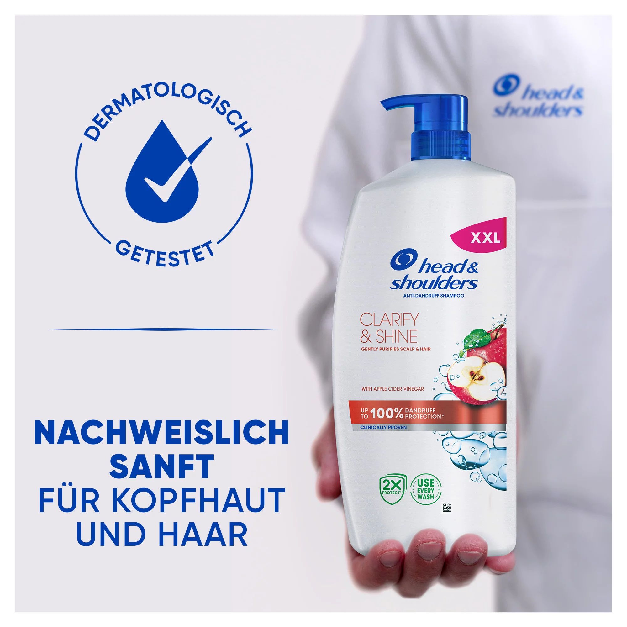 Head & Shoulders Anti-Schuppen Shampoo Reinigung & Glanz