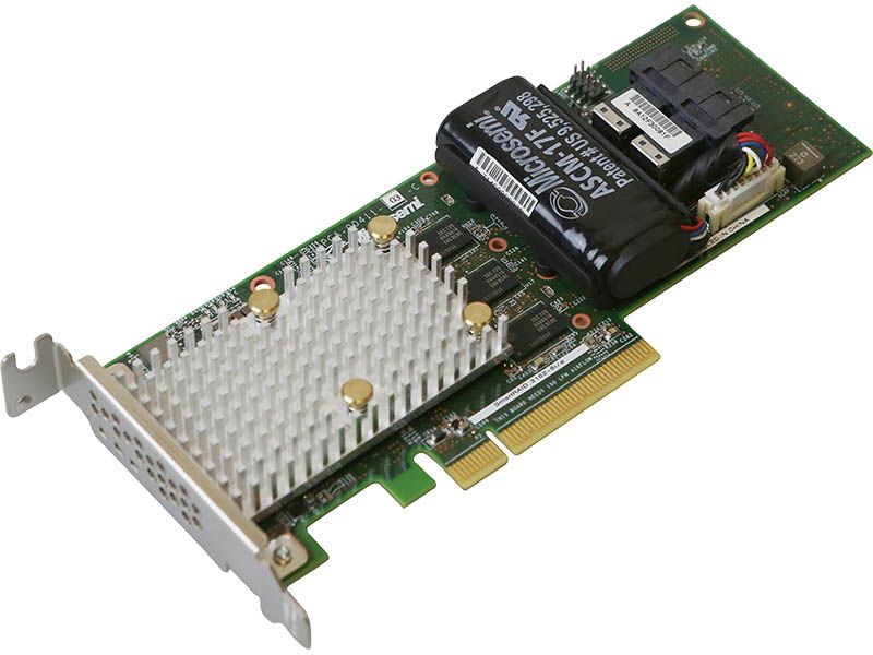 Microchip Adaptec SmartRAID 3154-24i, PCIe 3.0 x8 FCI