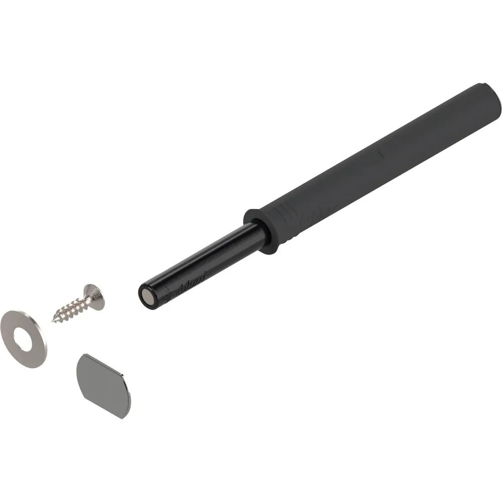 BLUM TIP-ON für Türen 956A1004 Langversion mit Magnet , carbonschwarz