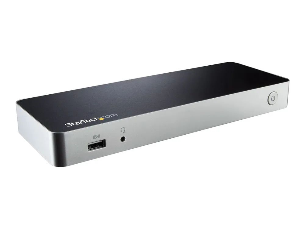 StarTech.com USB C Dockingstation für Zwei Monitore mit 60 W Power Delivery für Windows Laptops - USB C auf HDMI / DVI Dock - USB-C 3.1 Gen 1 Dock mit Laden - Thunderbolt 3 Kompatibel (MST30C2HHPDU)