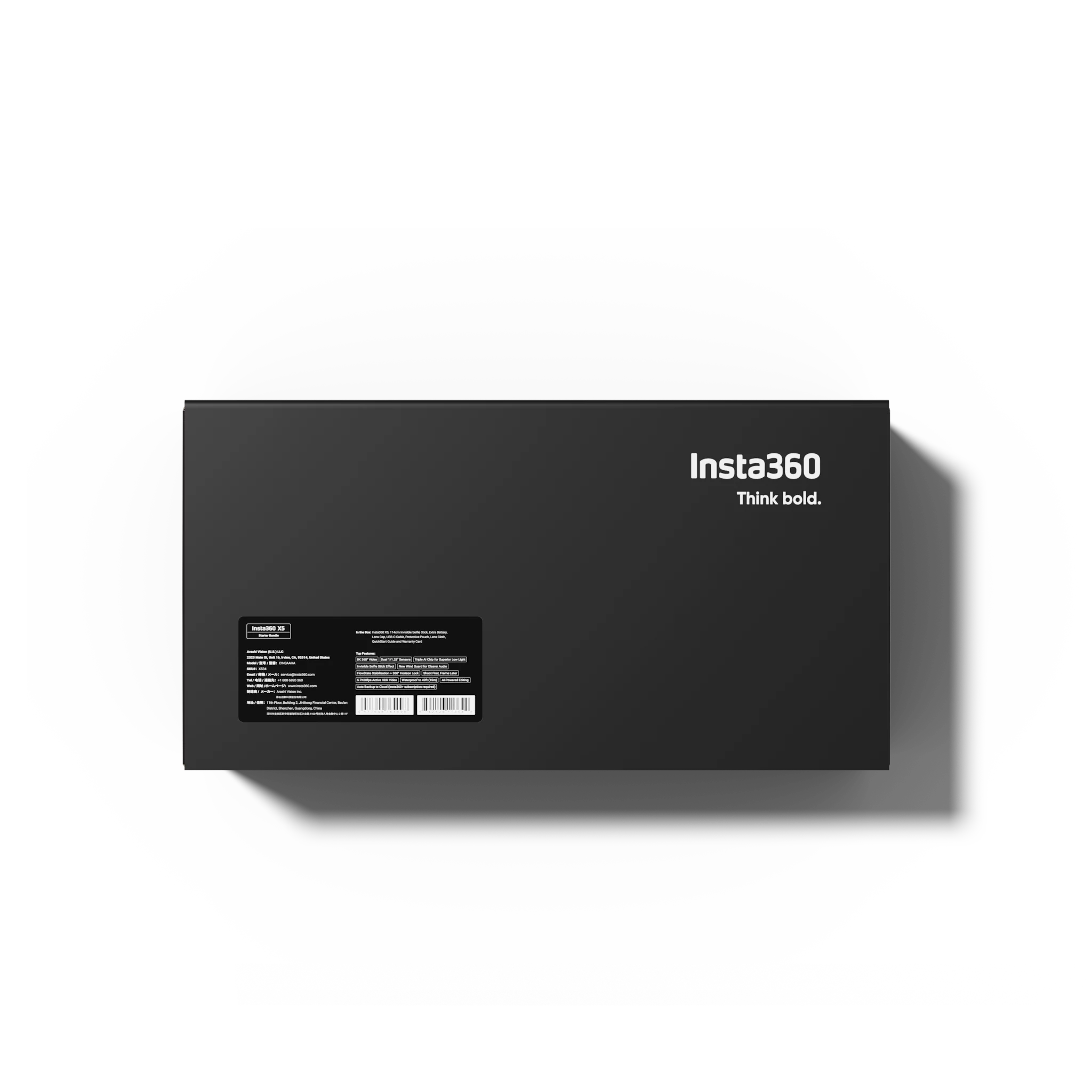 Insta360 X5 Starter Bundle 360° Action-Kamera Set