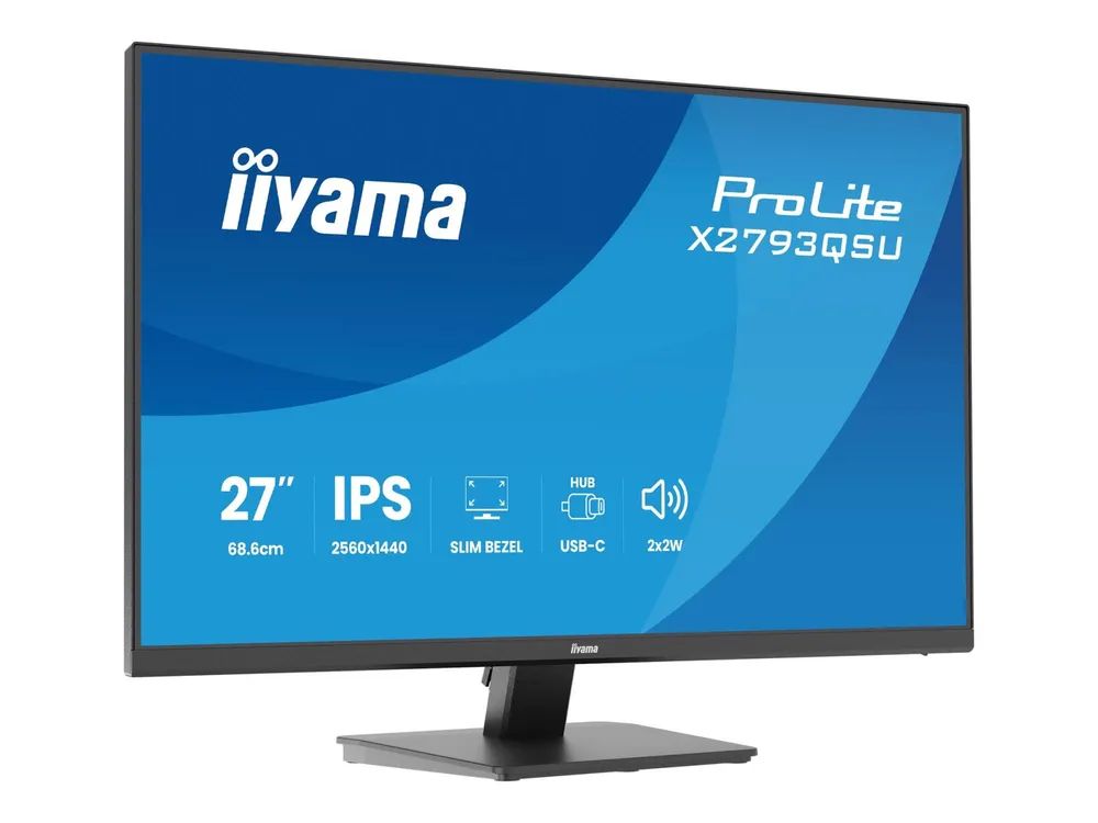 Iiyama 27" QHD+ultrafino - Flachbildschirm (TFT/LCD) - 27"