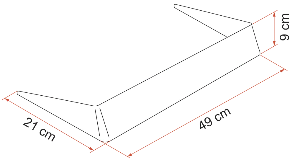 Fiamma Spoiler 40 cm