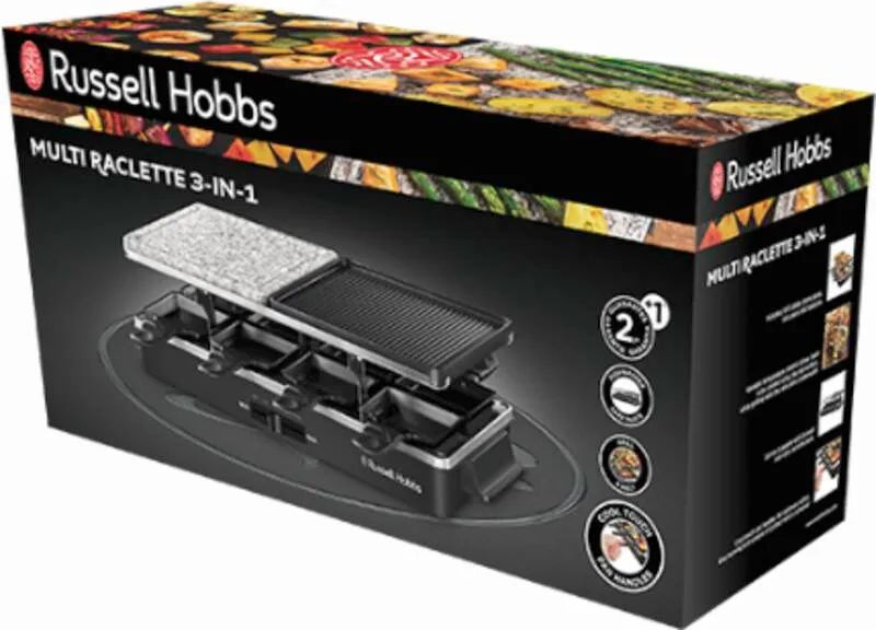Russell Hobbs Raclette Multi Raclette 3 in 1