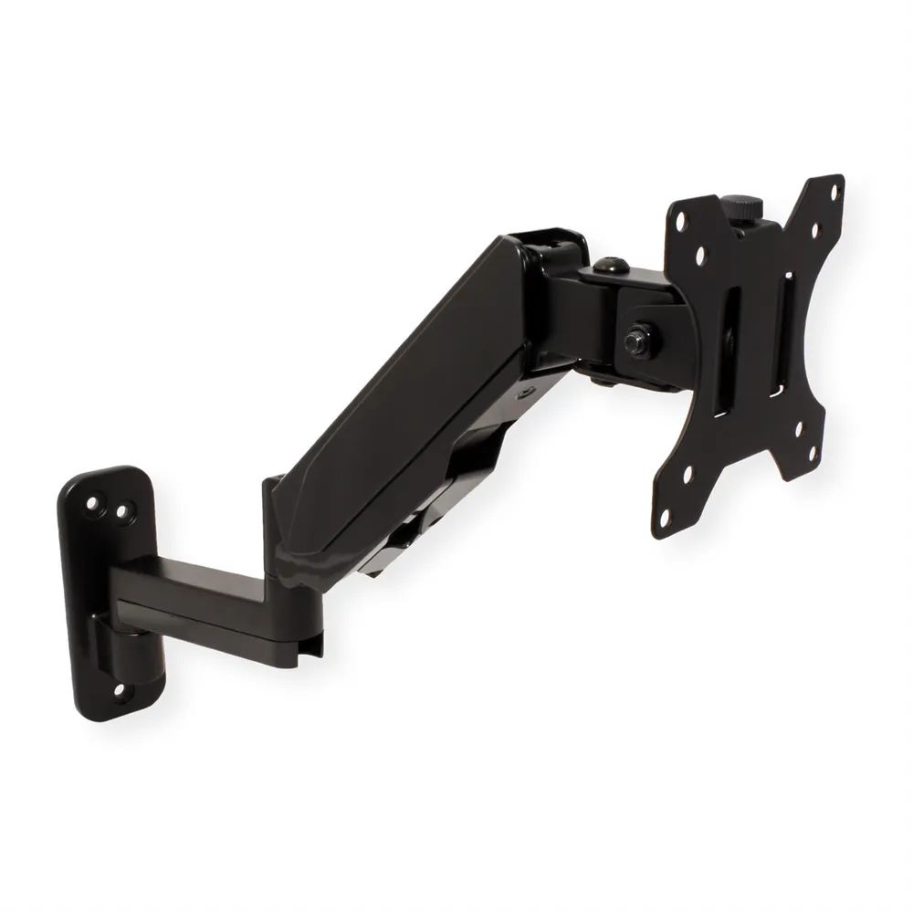 VALUE LCD-Arm, Wandmontage, 5 Gelenke, 17-32 Zoll, bis 8 kg, schwarz