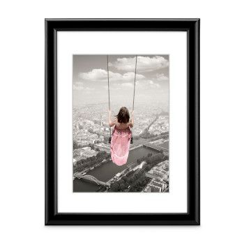 Hama Kunststoffrahmen "Swing", Schwarz, 10 x 15 cm