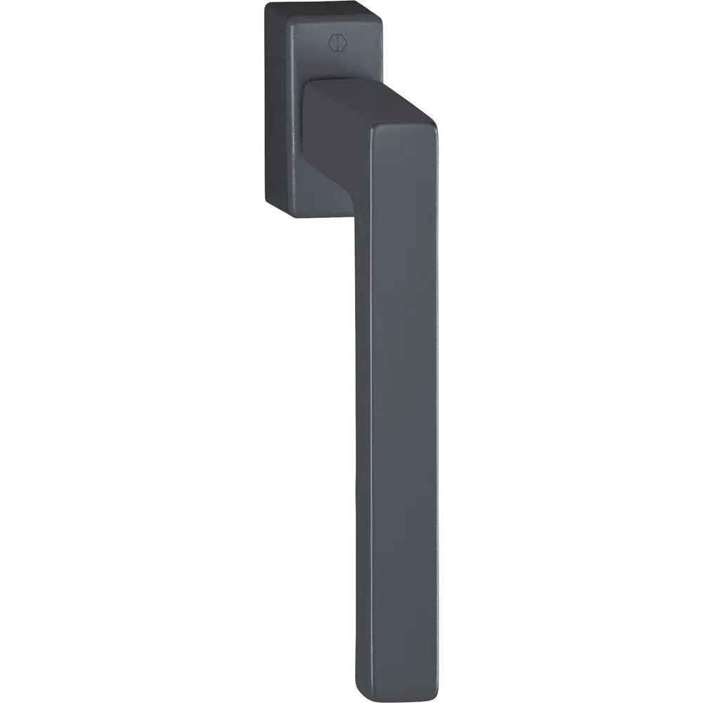 HOPPE Parallel-Schiebe-/Kipp-Griff TOULON Secustik, Aluminium schwarz matt