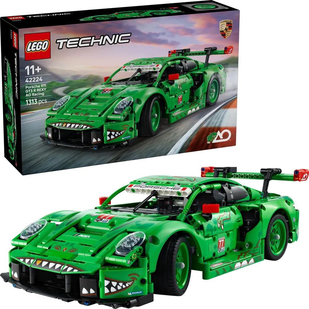 LEGO TECHNIC 42224 Porsche 911 GT3 R REXY AO Rennwagen (42224)