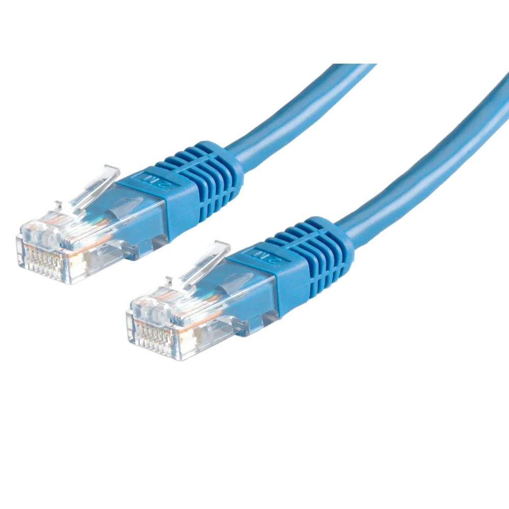 VALUE Patchkabel Cat.6 (Class E) UTP, blau, 7 m