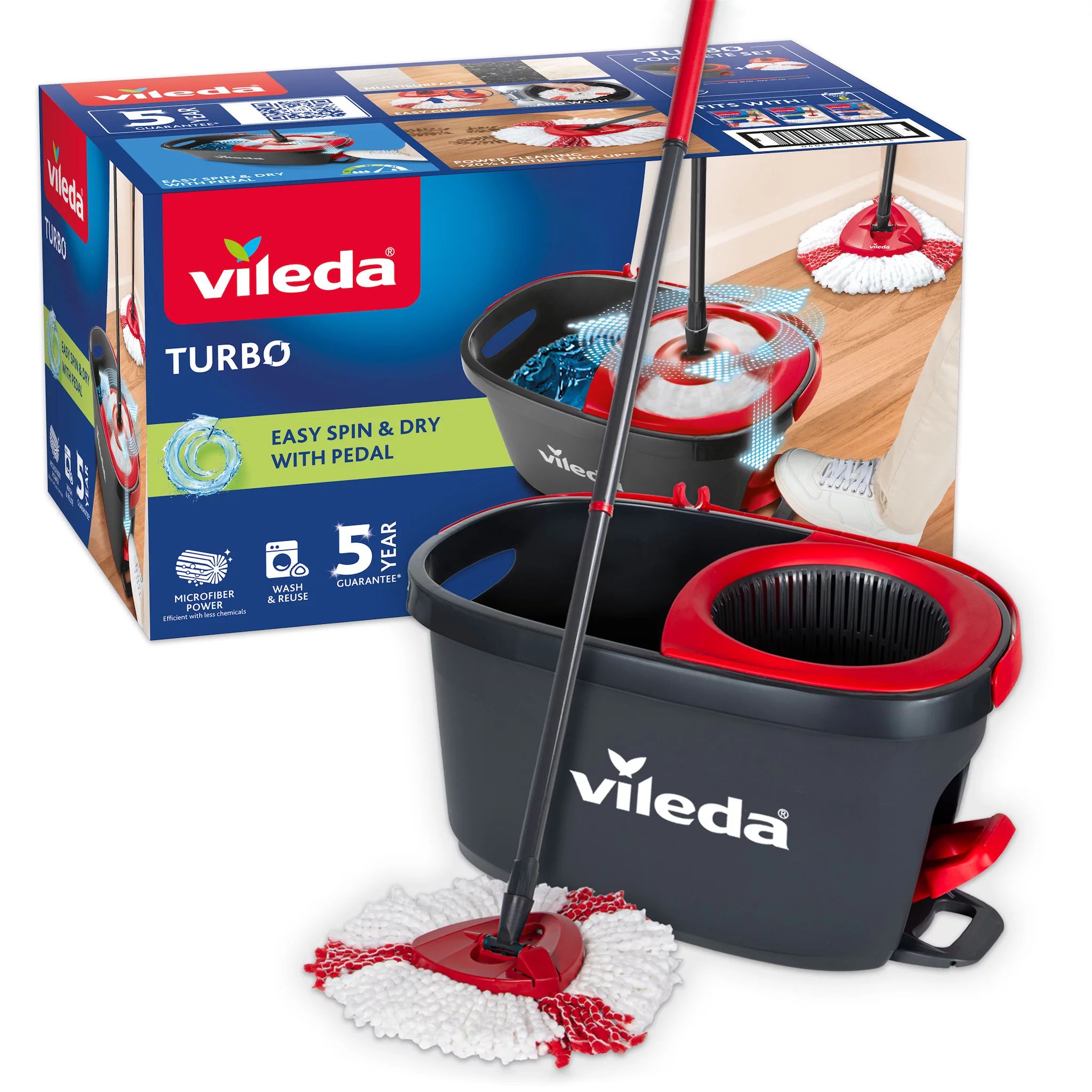 Vileda TURBO Komplettset 