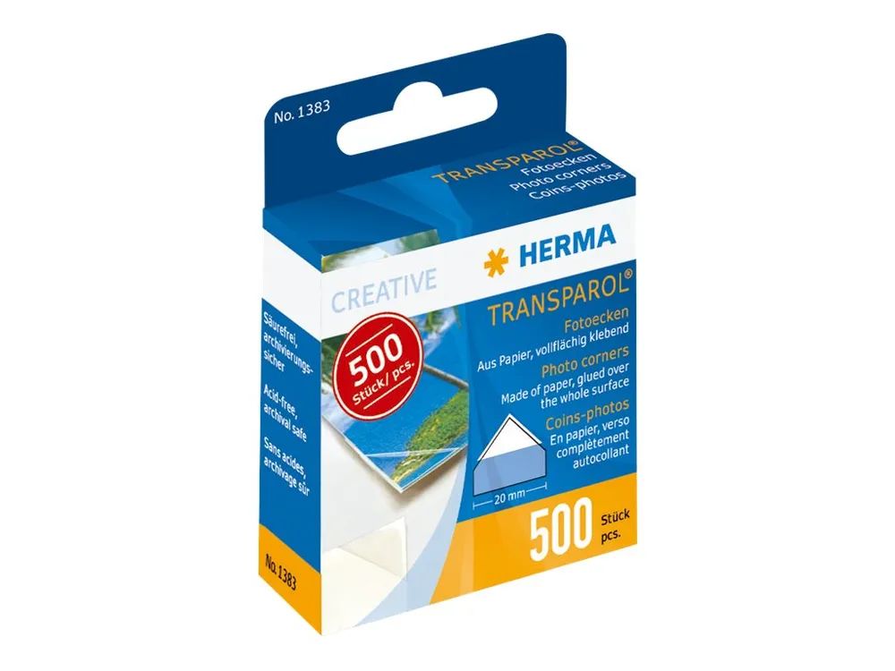 HERMA Transparol - Fotoecke (Packung mit 500)