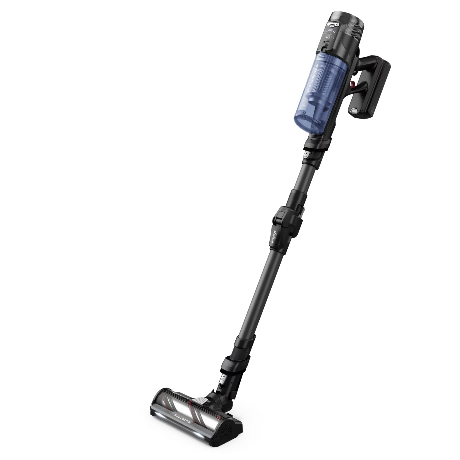 Rowenta RH9LC1 Akku-Staubsauger X-Force Flex 12.60 Neo Allergy Aqua, Deep-Cleaning Power