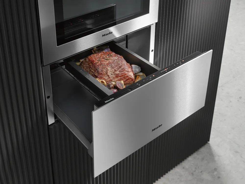 Miele Gourmet-Wärmeschublade ESW 7120, Edelstahl/CleanSteel