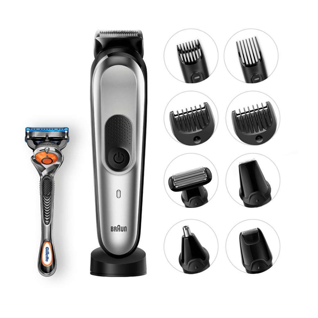 Braun MultiGroomingKit MGK 7021, Schwarz/Gr B-Ware