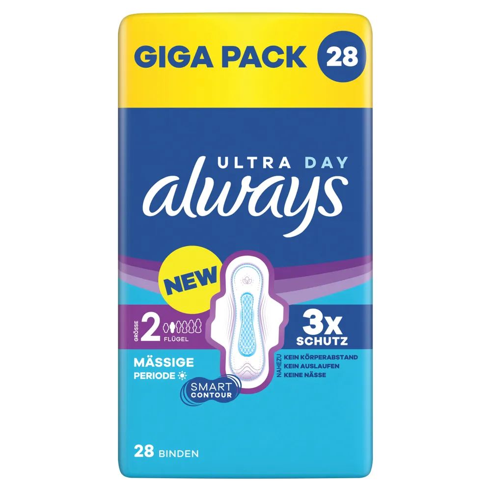 always Slipeinlage Daily Protect Normal mit leichtem Duft BigPack 50
