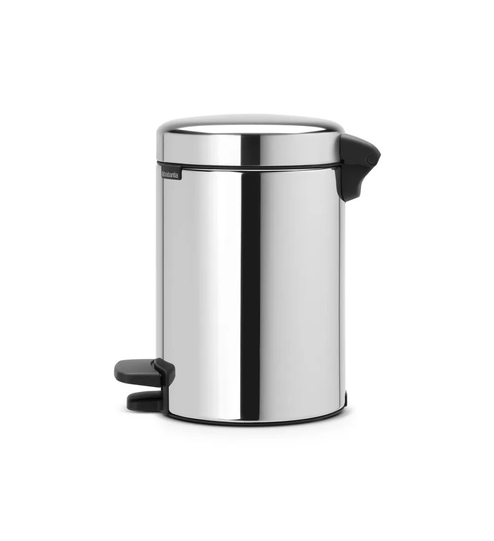 Brabantia NewIcon Treteimer, 3L - Brilliant Steel