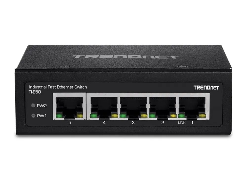 TRENDnet TI-E50 - Switch - unmanaged - 5 x 10/100