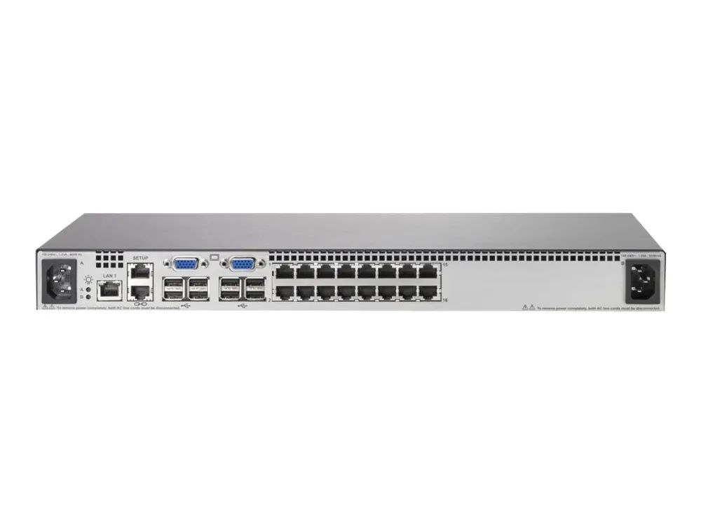 HPE Server Console G2 Switch with Virtual Media and CAC 0x2x16