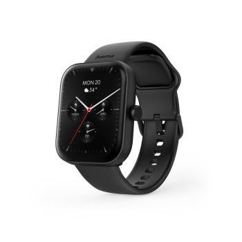 Hama Smartwatch "5000", Telefonfunktion, Schlafanalyse, wasserdicht, 1,65", SW.