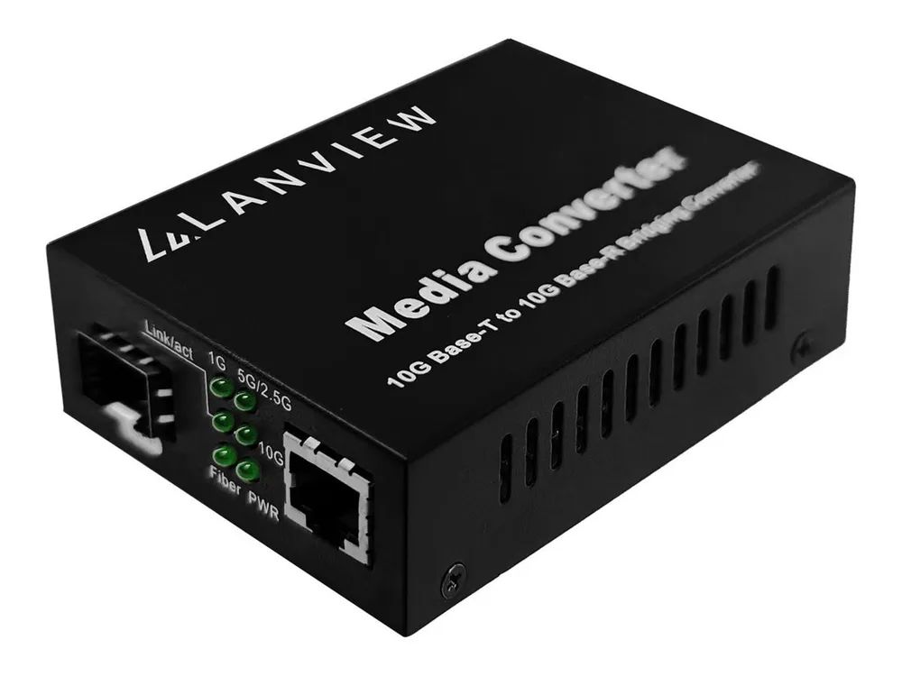 Lanview Medienkonverter - 10GbE, 2.5GbE, 5GbE