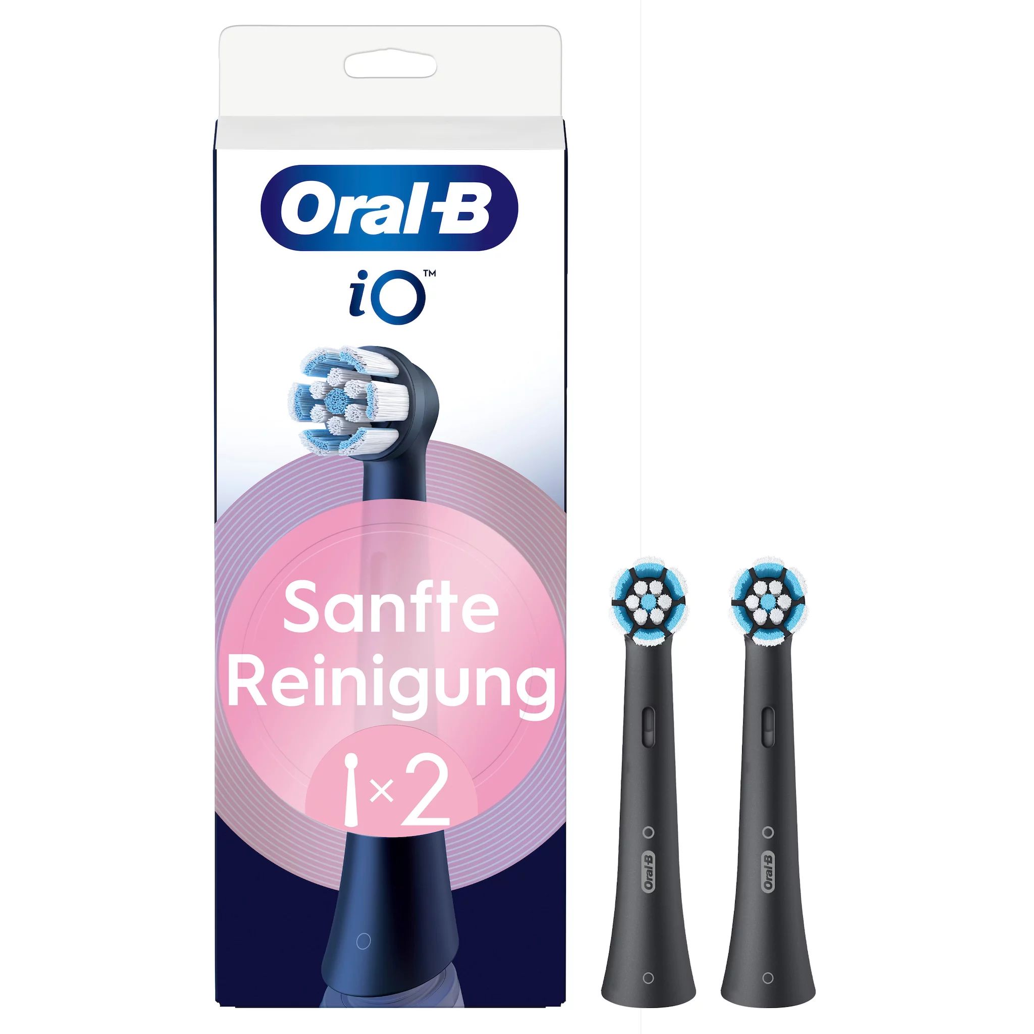 Oral-B iO Sanfte Reinigung BLACK 2er