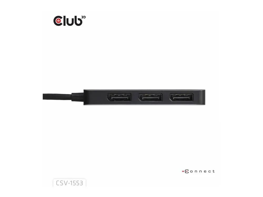 Club 3D CSV-1553 - Dockingstation - USB-C / Thunderbolt 4