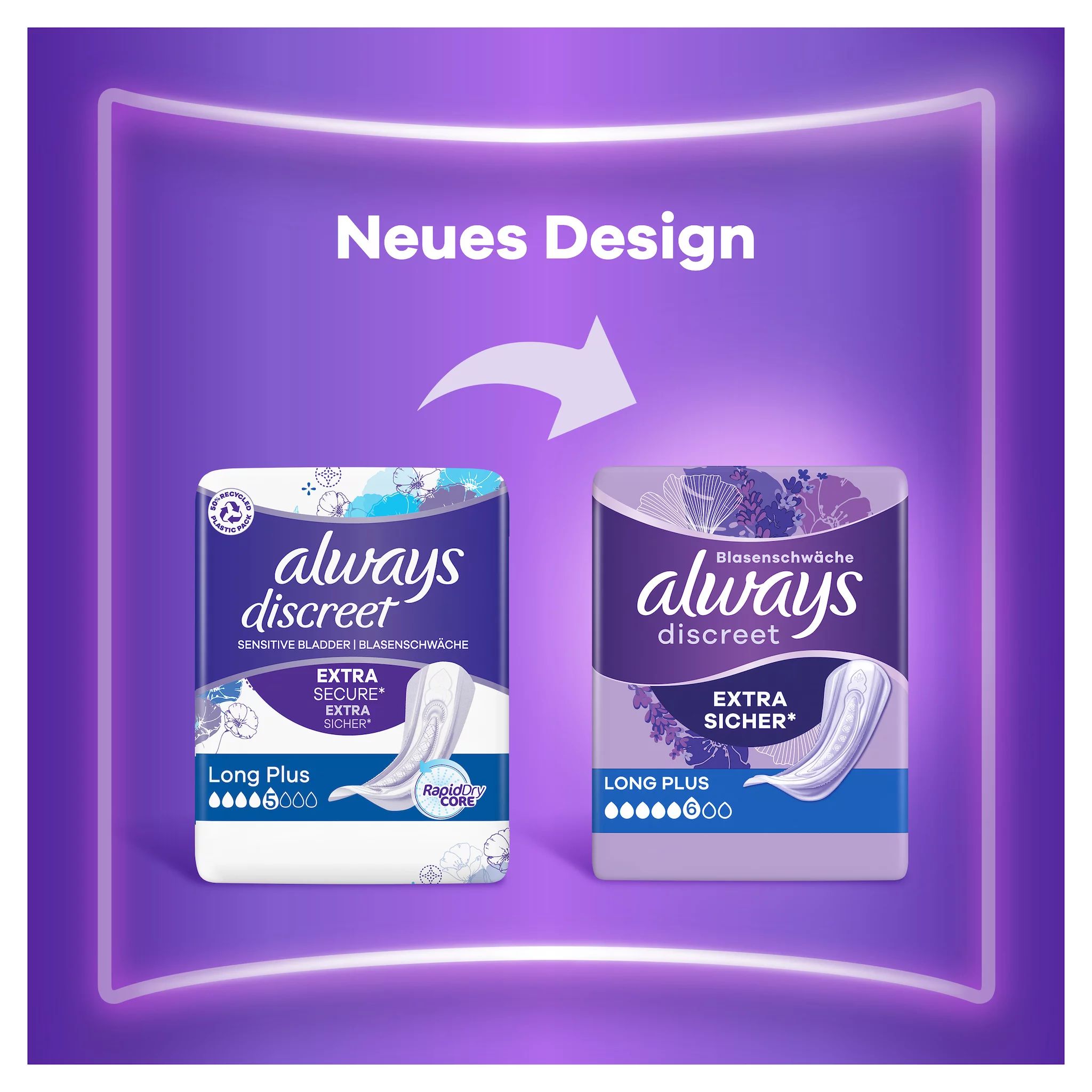 always Discreet Inkontinenz Long Plus 8