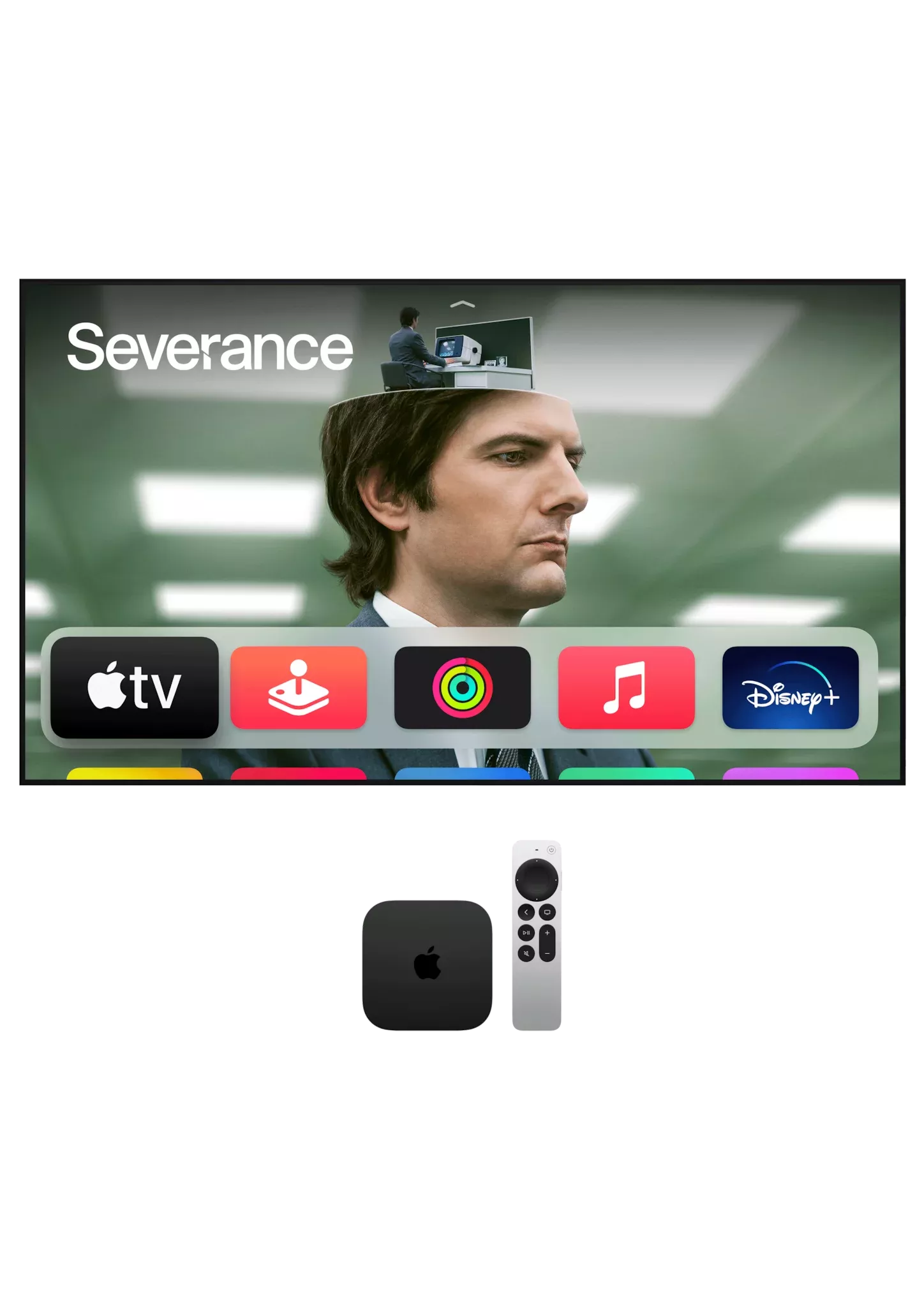 Apple TV 4K (Wi-Fi + Ethernet) - 3. Generation - AV-Player - 128 GB - 4K UHD (2160p)