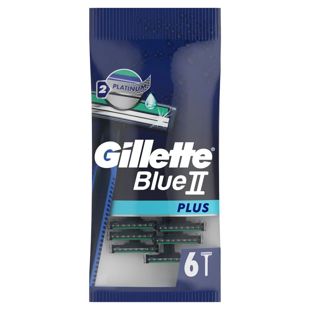 Gillette Blue II Plus 6er SRP
