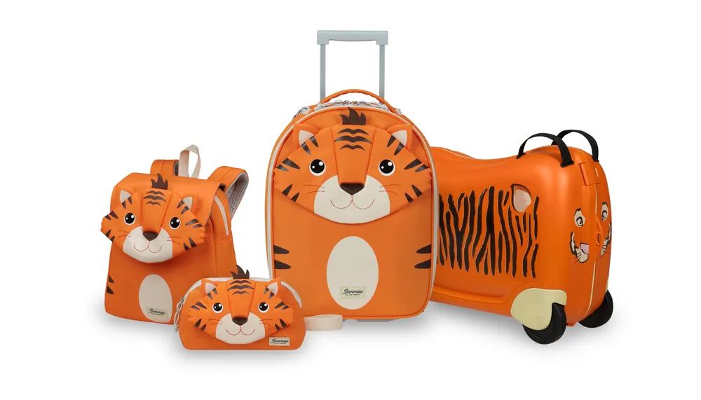 SAMSONITE HAPPY SAMMIES ECO UPRIGHT 45/16 TIGER TOBY, TIGER TOBY